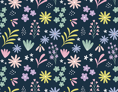 Project thumbnail - Little Flowers Pattern
