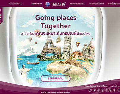 QATAR AIRWAY : Going places Together