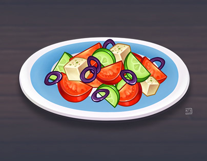Props: salad
