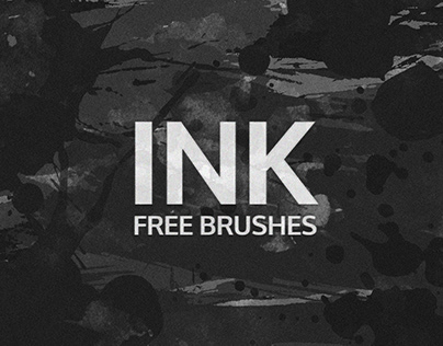 Free Ink Brushes for Photoshop
