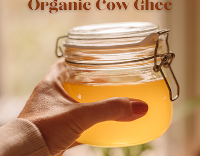 Organic cow ghee