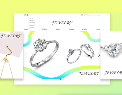 jewelry 网页设计入门