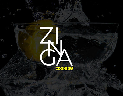 Zinga Vodka Brand Identity