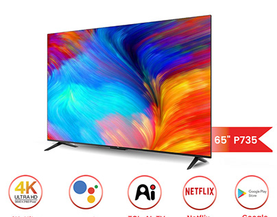 TCL 65″ P735 UHD Android TV