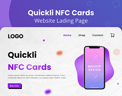 Project thumbnail - Quickli NFC Website Redesign