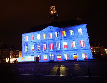 Maastricht City Hall Mapping.