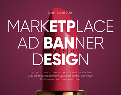 Marketplace ad banner design