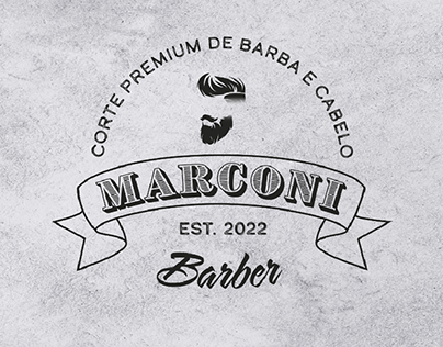 Identidade Visual - Marconi Barber