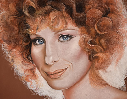 Barbra Streisand portrait