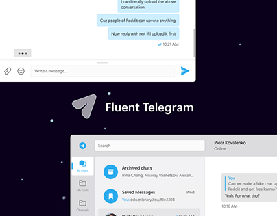Fluent Telegram