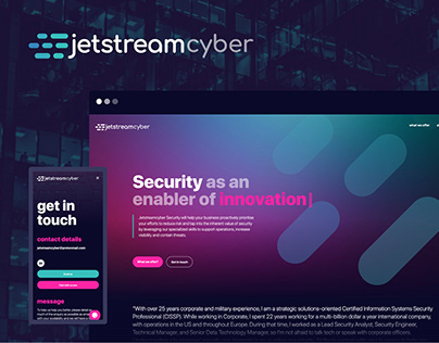 Jetstream Cyber Branding & Website Design