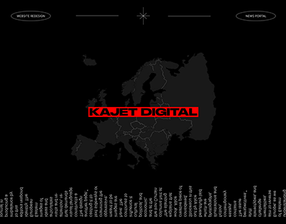 Kajet Digital | News Portal Redesign