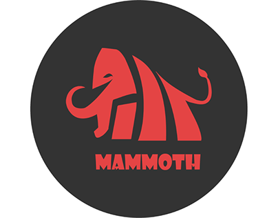 Mammoth designs the logo