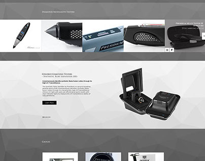 Parallax Website Design- Presidium
