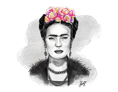 Frida Kahlo Digital Art