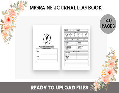 Migraine Journal Logbook KDP Interior