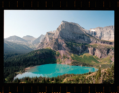 Glacier National Park on 35mm