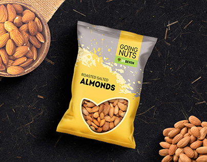 24 Seven Nuts Packaging Design