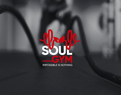 soul gym logo design