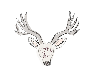 Oh deer sketch