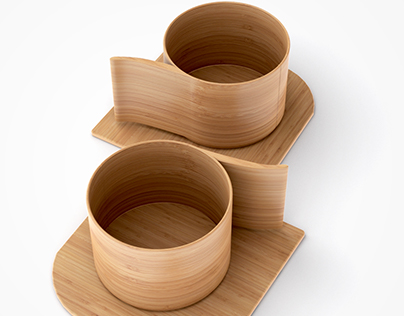 Wooden cups