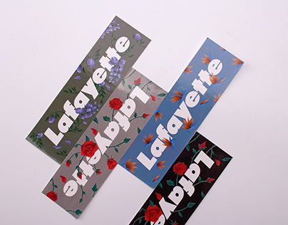 Lafayette Custom Glossy Vinyl Sticker