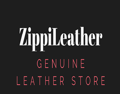Shopping Timeline of Genuine Leather Store