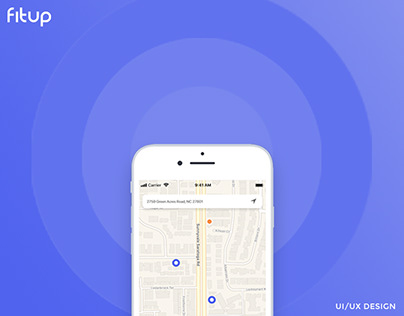 Fitup : Locate gyms on-the-go