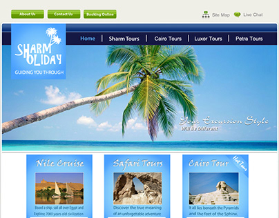 Sharm Holiday Website