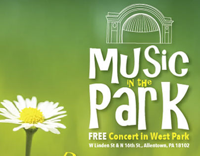 Music in the Park Poster