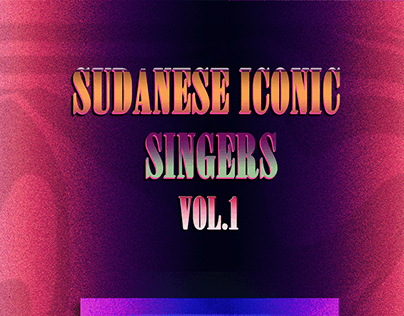 SUDANESE ICONIC SINGERS VOL.1 Vector Illustrations