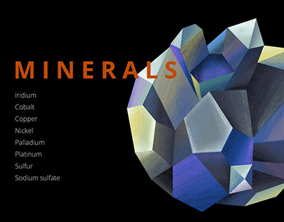 Illustrations for mining industry presentation