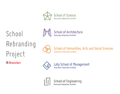 Rensselaer Polytechnic Institute Schools Logo Design