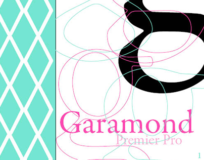 Garamond Premier Pro: Type Specimen Booklet