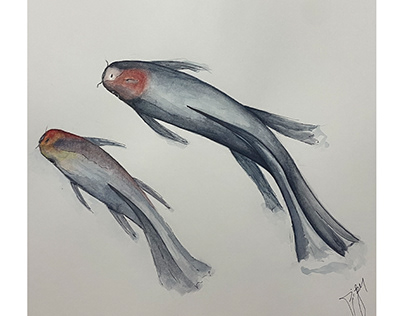 Fish Watercolor