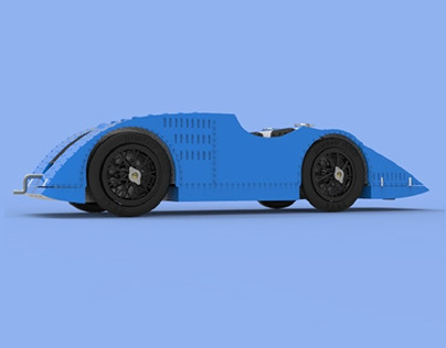 Bugatti Type 32 - 3D Printable Kit [WIP]