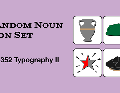 Random Noun Icon Set