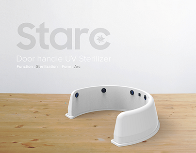 Starc: Door Handle UV Sterilizer