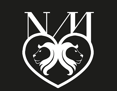 Nargis mirza identity logo design