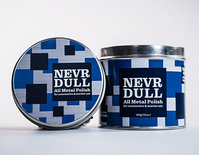 NEVR-DULL Package Design