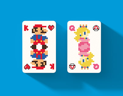 Baraja de cartas Mario