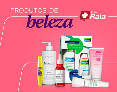 Produtos de beleza - Droga Raia