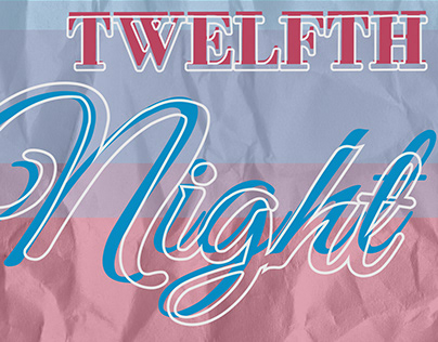 twelfth night- type poster