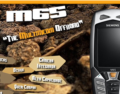 Web Promotional Pieces for Siemens Mobile phones