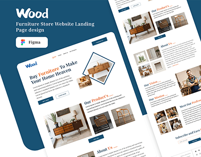 Website design furniture shop