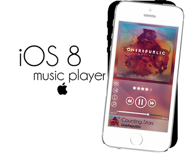 iOS 8 Music Player
