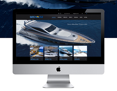 Yacht Web Design