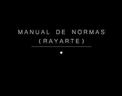 Manual de Normas (Standards Manual)