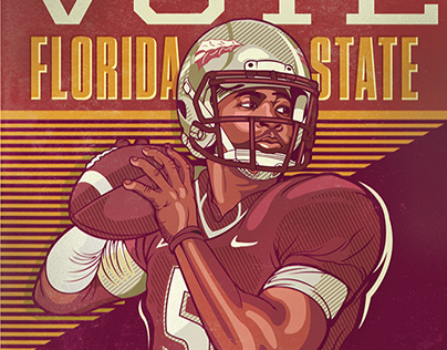 ESPN - College Football Campaign Posters