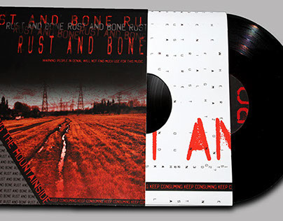 Rust and Bone - Vinyl Record Design
